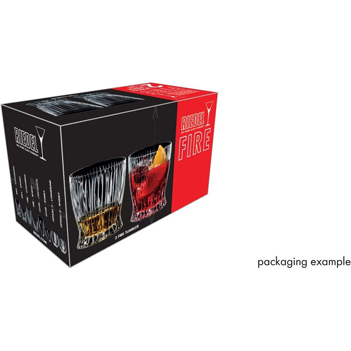Склянка для віскі 295 мл, набір 2 предмети, Tumbler Fire Riedel