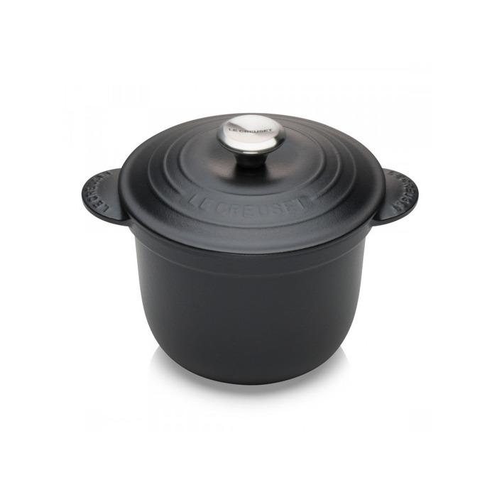 Каструля / жаровня 18 см з кришкою, чорна Every Black Le Creuset