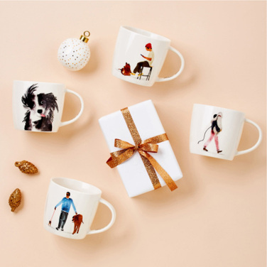 Кухоль Maxwell & Williams BEST FURRY FRIENDS Hair, порцеляна, 400 мл