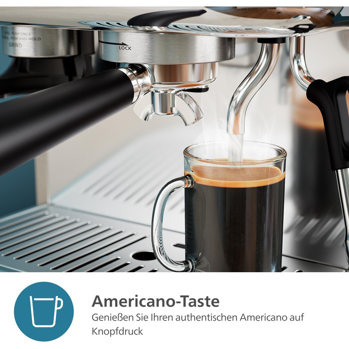 Напівавтоматична еспресо-машина 450 мл 1350 Вт Barista Brew Philips