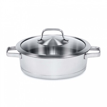 Сотейник BergHOFF Manhattan со стеклян. крышкой, диам. 24 см, 3 л