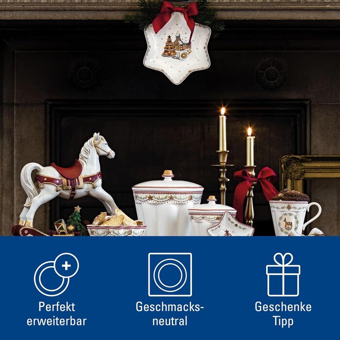 Блюдо в формі зірки «Пряникове село» 24,5 см Winter Bakery Delight Villeroy & Boch