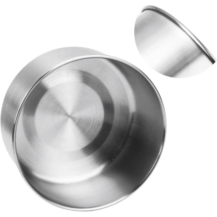 Набір з 3 металевих контейнерів для зберігання продуктів 50, 100, 200 мл Viwanda