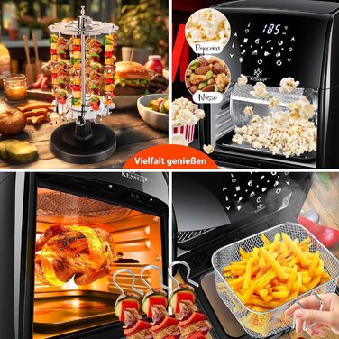 Аерофритюрниця 9в1 1800 Вт KESSER