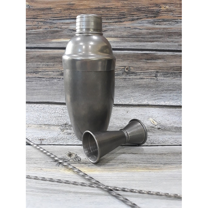 Джиггер 25/50 мл, Vintage Steel, GenWare