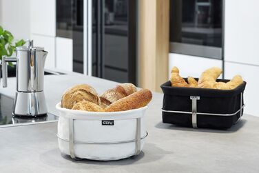 Хлібниця кругла біла Brunch Gefu