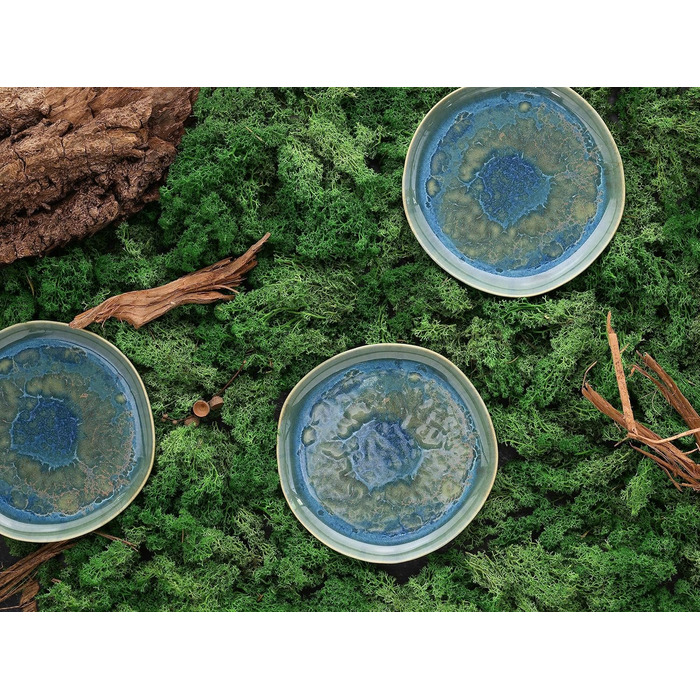 Десертна тарілка 22 см, набір 4 предмети, Yuki Creatable