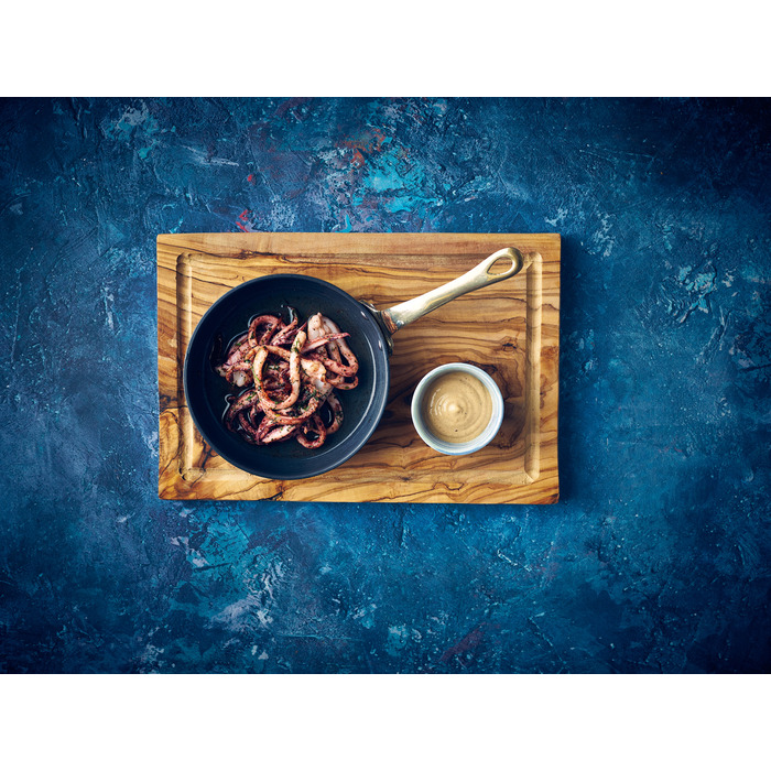 Сковорода для подачи 15*4 см, 500 мл, круглая, алюминиевая, GenWare