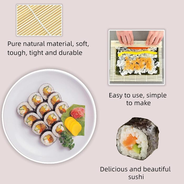 Набір для приготування  суші 22 предмета Glowgath