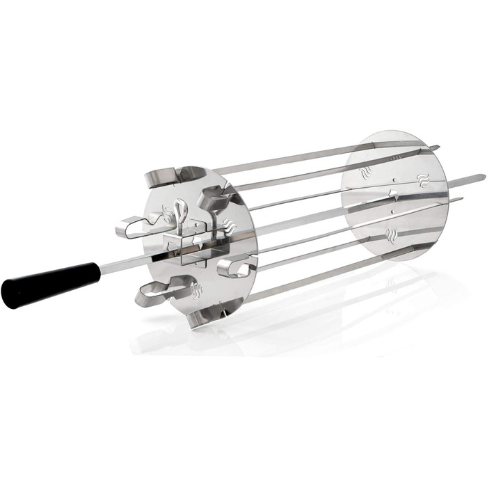 Підставка для рожна барбекю на 6 шампурів, нержавіюча сталь BBQ-Toro