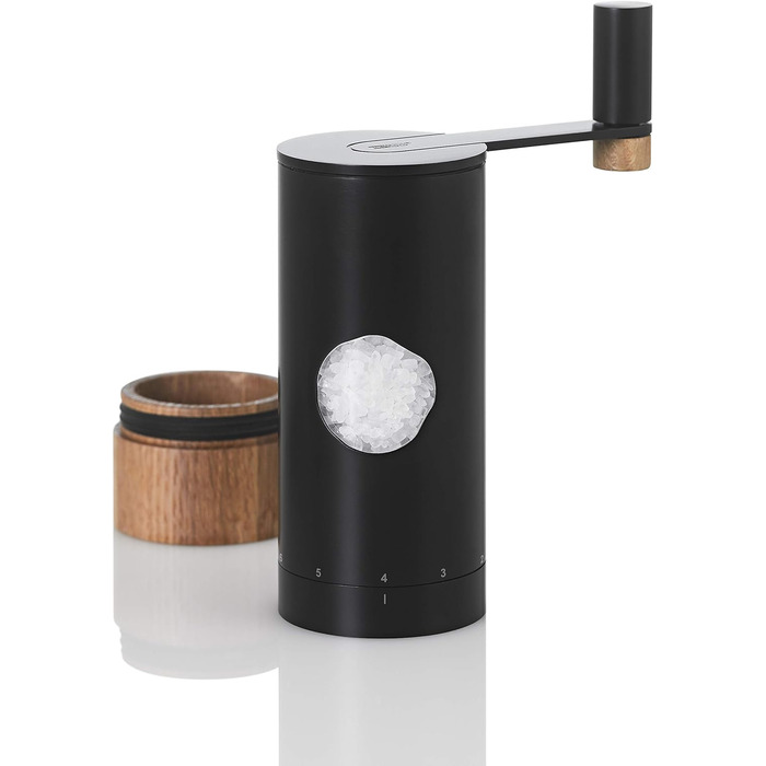 Млин для перцю та солі 20 см, чорний PowerMill AdHoc