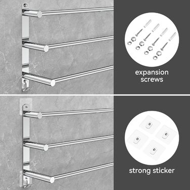 Тримач для рушників з нержавіючої сталі Boyorc