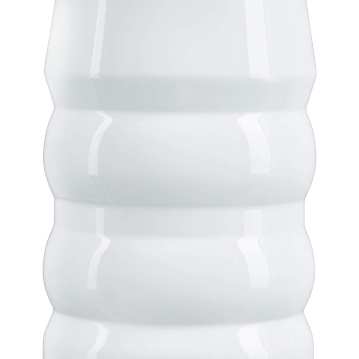 Дерев'яний млин для перцю і солі 40 см, білий Relaxdays