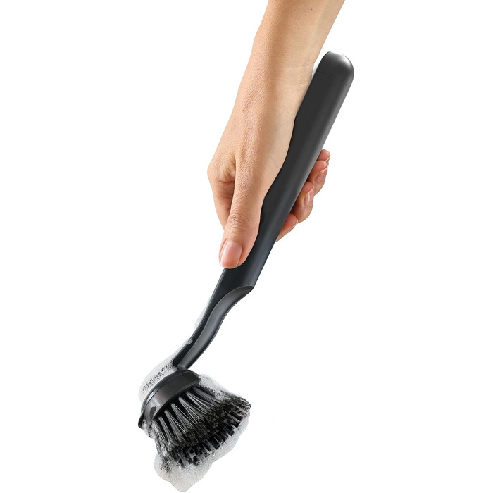 Щітка для миття посуду з металевою підставкою і змінною губкою 28x17x8,5 см Joseph Joseph