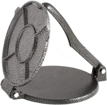 Прес для тортильї ручний 20,3 см, алюміній Kisbeibi