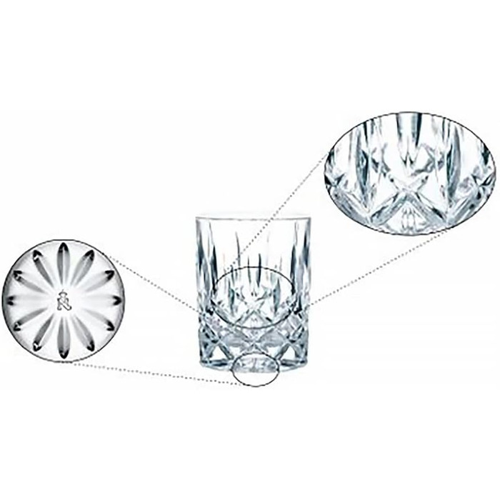 Набор стаканов для виски 0,3 л, 6 предметов, Noblesse Nachtmann