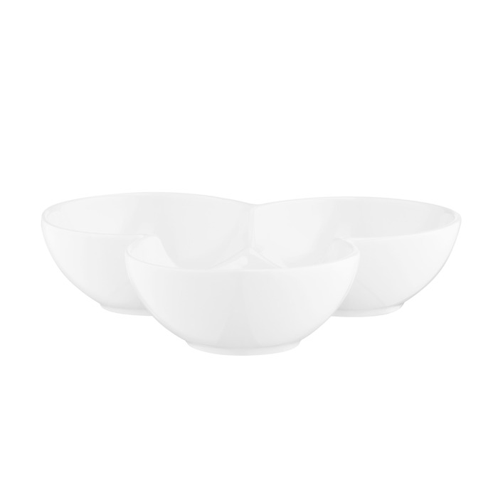 Менажница Ardesto, 17.7см, фарфор, белый