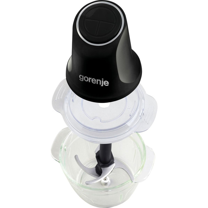 Gorenje Измельчитель, 500Вт, чаша-1000мл, стекло, черный