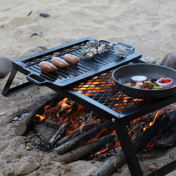 Чавунна плита-планча з ручками 40х20х1,5 см GRILLI 777181 Код: 012704