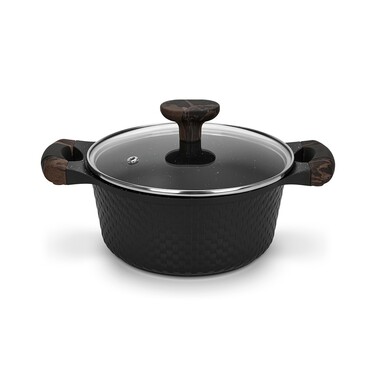 Кастрюля со стеклянной крышкой 20 см 2,4 л Evolution Fissman