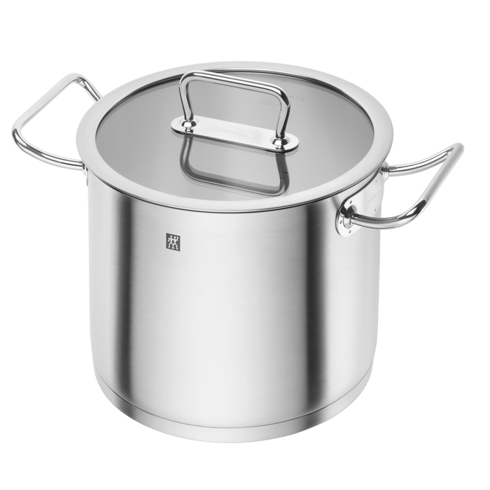 Каструля висока з кришкою 24 см на 8,1 л Pro Zwilling