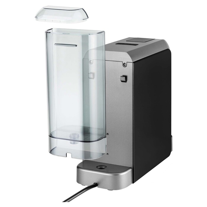 CATLER Кавоварка капсульна Porto 0.8л, капсули, мелена кава, механічне керування, чорно-сірий