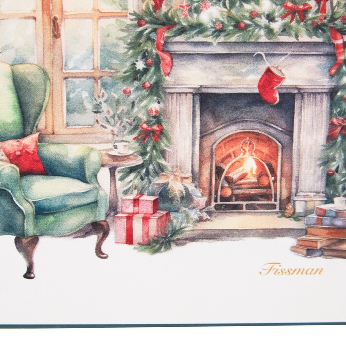 Подставка под горячее Fissman 24x17 см доломит (0170)