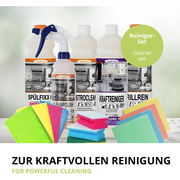 Набор для чистки кухни 16 предметов Lorito