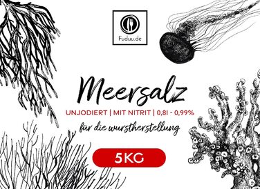 Нітритна сіль з морською сіллю 5 кг Fuduu.de