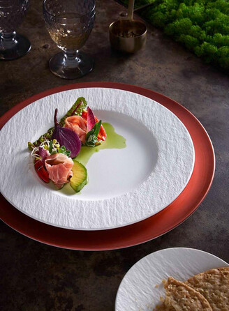 Підставкова тарілка 27 см blanc Rock Manufacture Villeroy & Boch