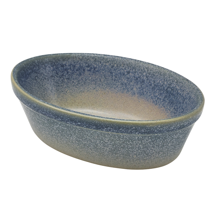 Страва овальна для пирога, 16 см, 350 мл, ефект чавуну, Forge Coast, GenWare