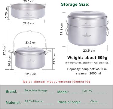Каструля для приготування супу з кришкою Boundless Voyage