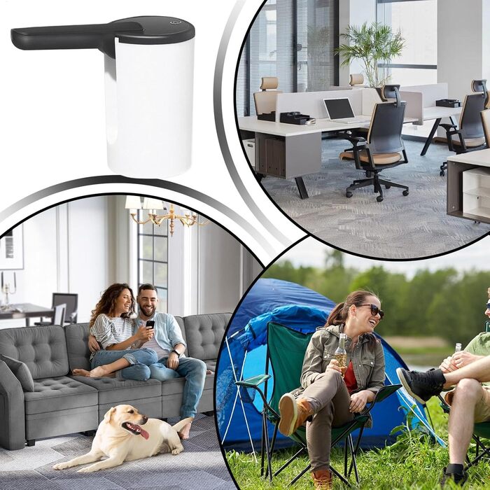 Диспенсер для води білий-чорний Generic