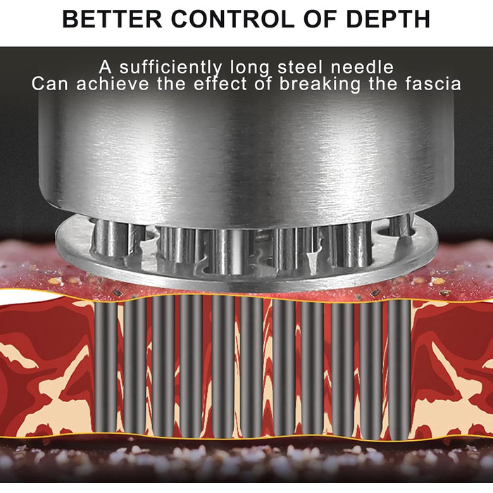 Молоток для мяса из нержавеющей стали 19,5 см LMYKH
