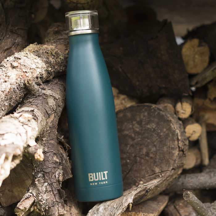 Бутылка металлическая Built Teal, с двойными стенками, 500 мл