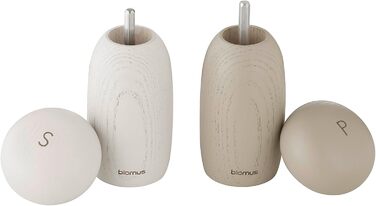 Набір з 2 млинів для солі та перцю 6 х 13 см Moli Blomus