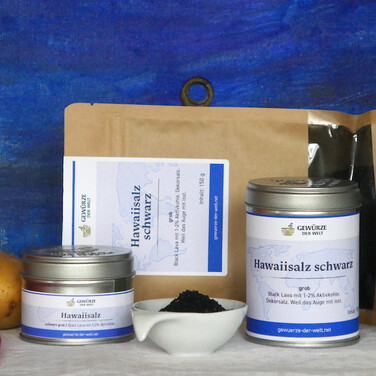 Гавайська сіль 150 грам чорна Gewurze der Welt