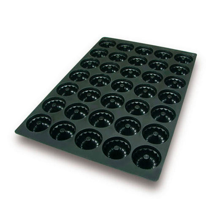 SQ011/YL Форма силіконова 600x400 мм, 'кекси' d 72 мм, h 35 мм