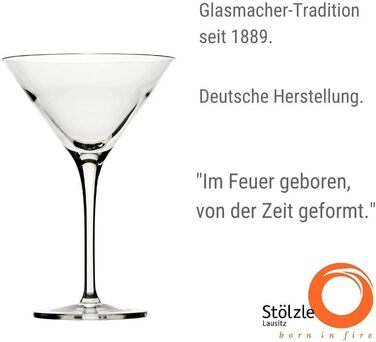 Коктейльні чаші 240 мл, набір з 6 келихів, Grandezza Stölzle Lausitz