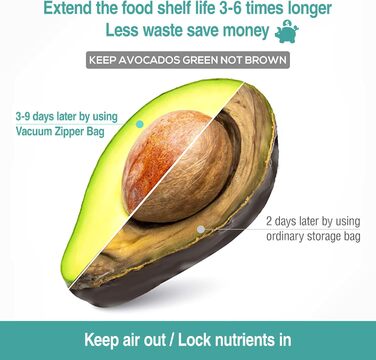 Вакуумні пакети 20 пакетів и ручний насос, 30 x 34 см Taipintee