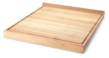 Обробна дошка для стільниці велика, каучукове дерево 57,5 ​​х 50 см Continenta