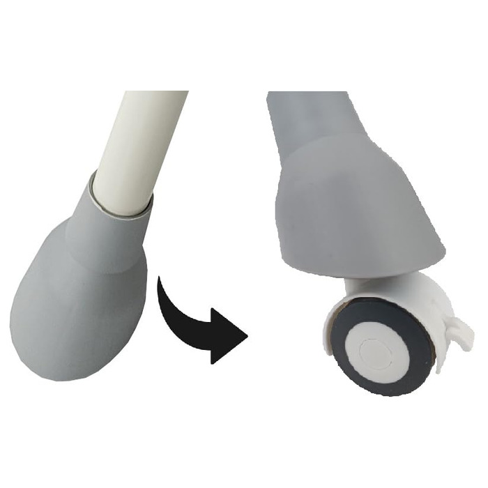 Дитячий стільчик для годування 4 в 1 від 6 місяців з підставкою для ніг BDW