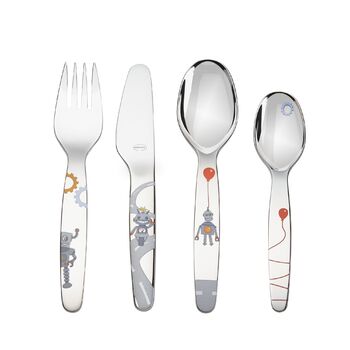 Набір дитячих столових приборівМаленький робот 4 предмета Rosle