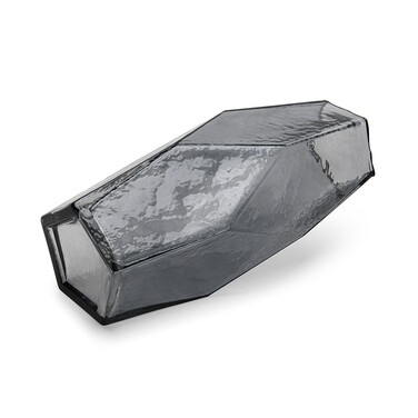 Ваза Fissman 28 см VOLCANO ROCK скло (9555)