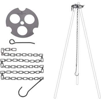 Кемпінгова титанова регульована вішалка для горщиків Ti9012O iBasingo