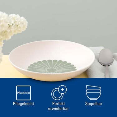 Миска для пасти 620 мл зелений Fleur Villeroy & Boch
