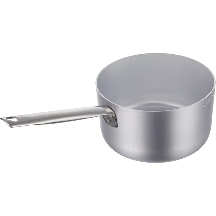 Професійна алюмінієва сковорода Pentole Agnelli ALMA10518, глибока, з ручкою, 2,6 л (22 см)