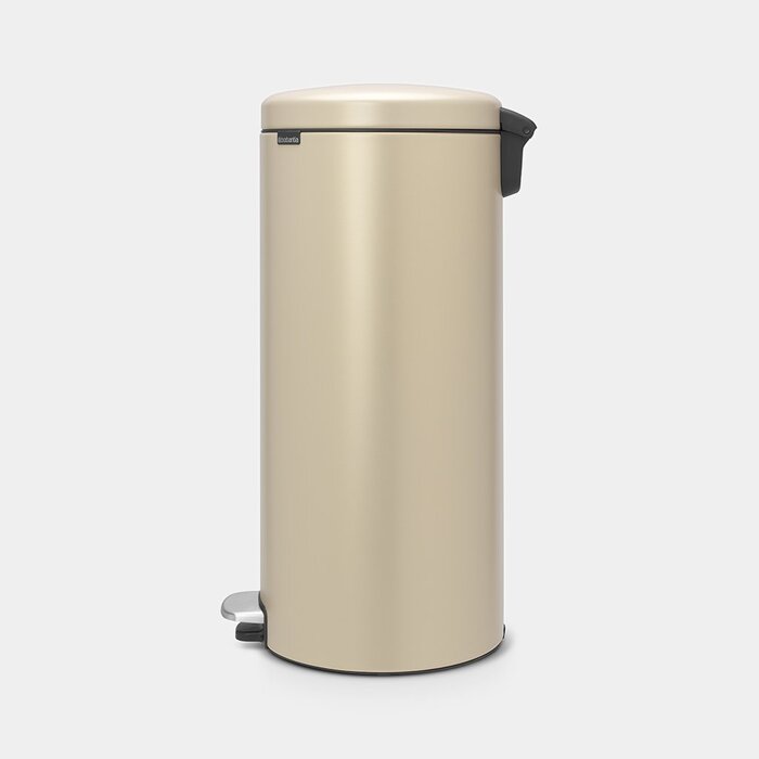 Сміттєвий бак з педаллю 30 л безшумний мінерально-золотий NewIcon Brabantia