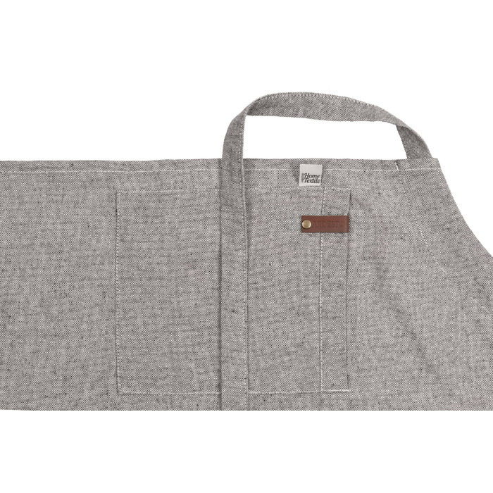 ARDESTO Фартух Oliver, сірий, 100% бавовна