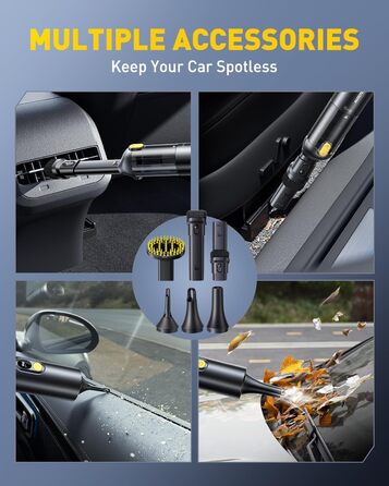 Портативный пылесос с функцией выдувания и всасывания AUXITO